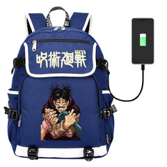 Jujutsu Kaisen School Bag Canvas Student Backpack