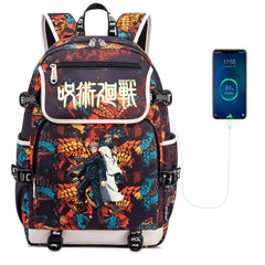 Jujutsu Kaisen School Bag Canvas Student Backpack