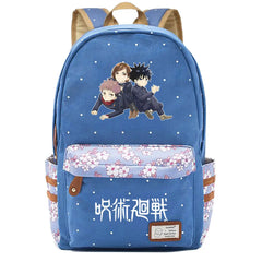 Jujutsu Kaisen Teen Zip Pack Casual Backpack Unisex Student Schoolbag