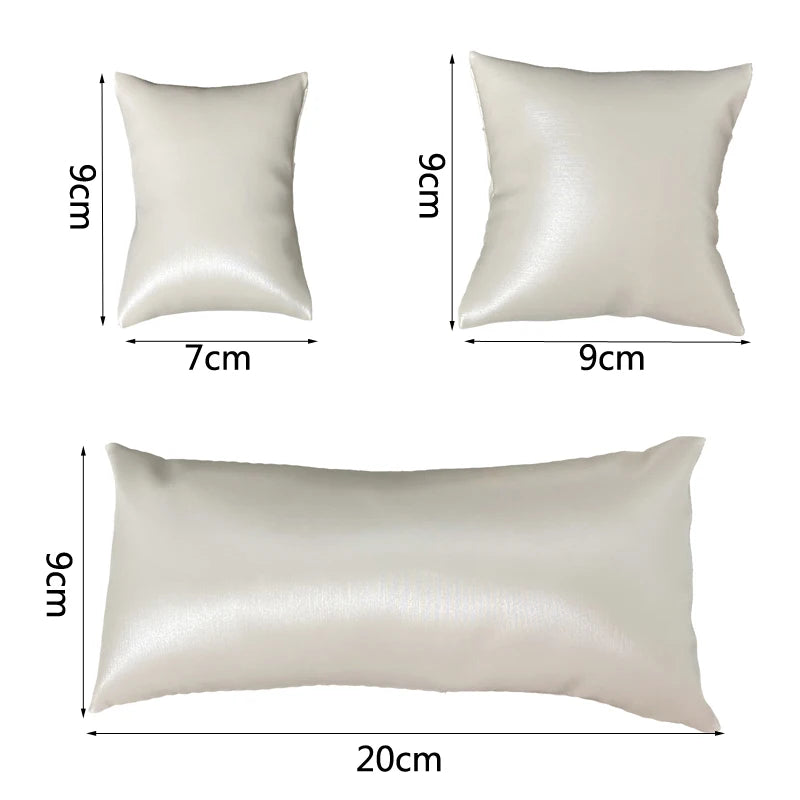 Watch Bracelet Display Stand Storage Pillow Brushed Pu Leather