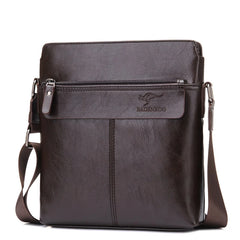 KANGAROO Leather Men Shoulder Messenger Bag Briefcase