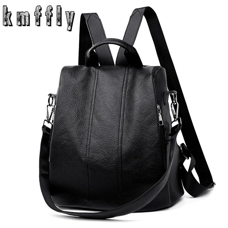Anti-theft Women Backpack Large Capacity School Bag for Girls
