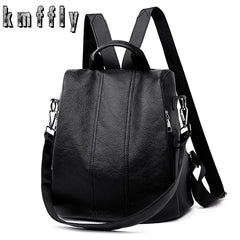 Anti-theft Women Backpack Large Capacity School Bag for Girls