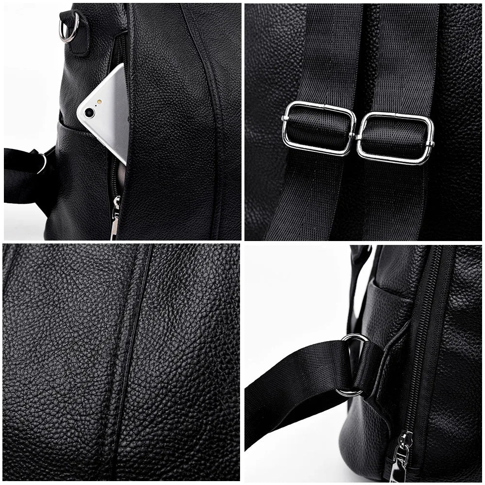 Anti-theft Women Backpack Large Capacity School Bag for Girls