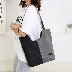 Casual Canvas Shoulder Bag Women Totes Bags Women Bag Large Capacity