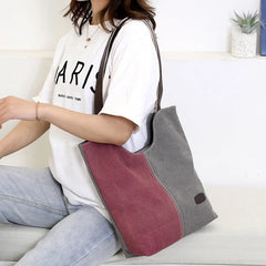 Casual Canvas Shoulder Bag Women Totes Bags Women Bag Large Capacity