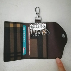 Top Key Wallet 6 Keychain Bag Housekeeper Holders Key Wallets For Men and Women