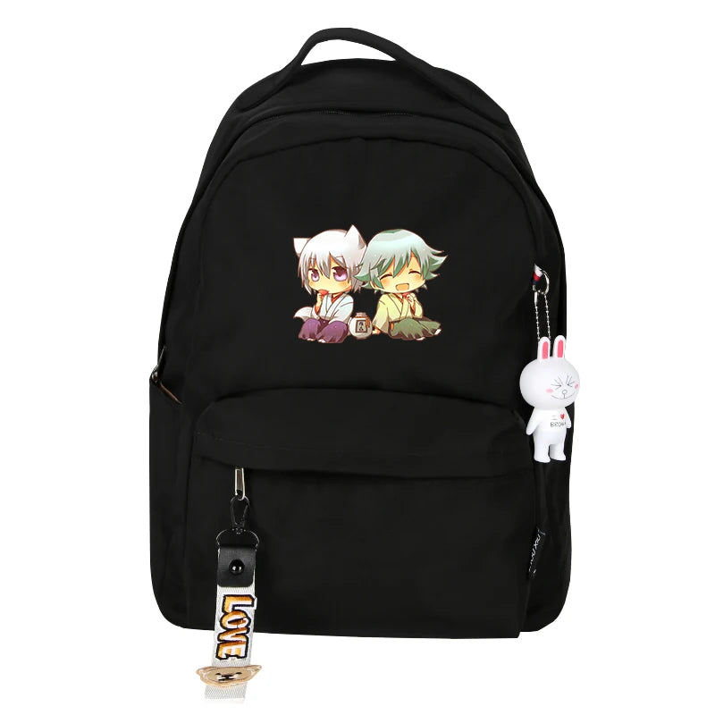 Kamisama Kiss Women Pink Backpack Tomoe Backpack Harajuku Nylon School Bags