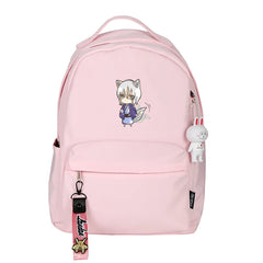 Kamisama Kiss Women Pink Backpack Tomoe Backpack Harajuku Nylon School Bags