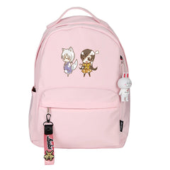Kamisama Kiss Women Pink Backpack Tomoe Backpack Harajuku Nylon School Bags