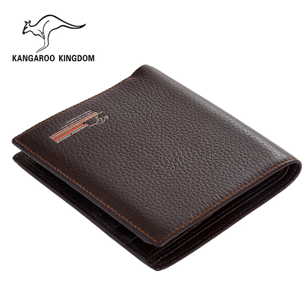 Kangaroo Kingdom Men's Leather Wallet
