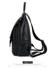 Kangaroo Pu Leather Mochila Femenina Backpack Large Capacity School Bag