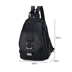 Kangaroo Pu Leather Mochila Femenina Backpack Large Capacity School Bag