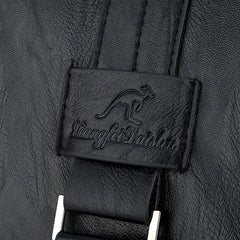 Kangaroo Pu Leather Mochila Femenina Backpack Large Capacity School Bag