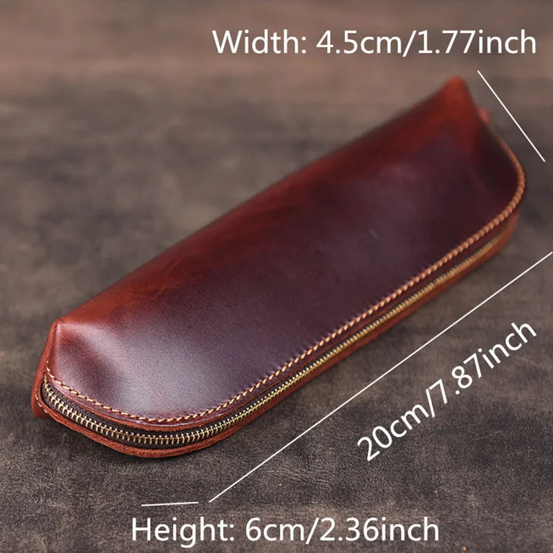 Key Holder Key Pouch Leather Key Wallet Organizer Housekeeper Zipper Key