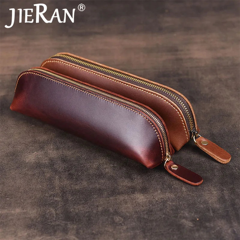 Key Holder Key Pouch Leather Key Wallet Organizer Housekeeper Zipper Key
