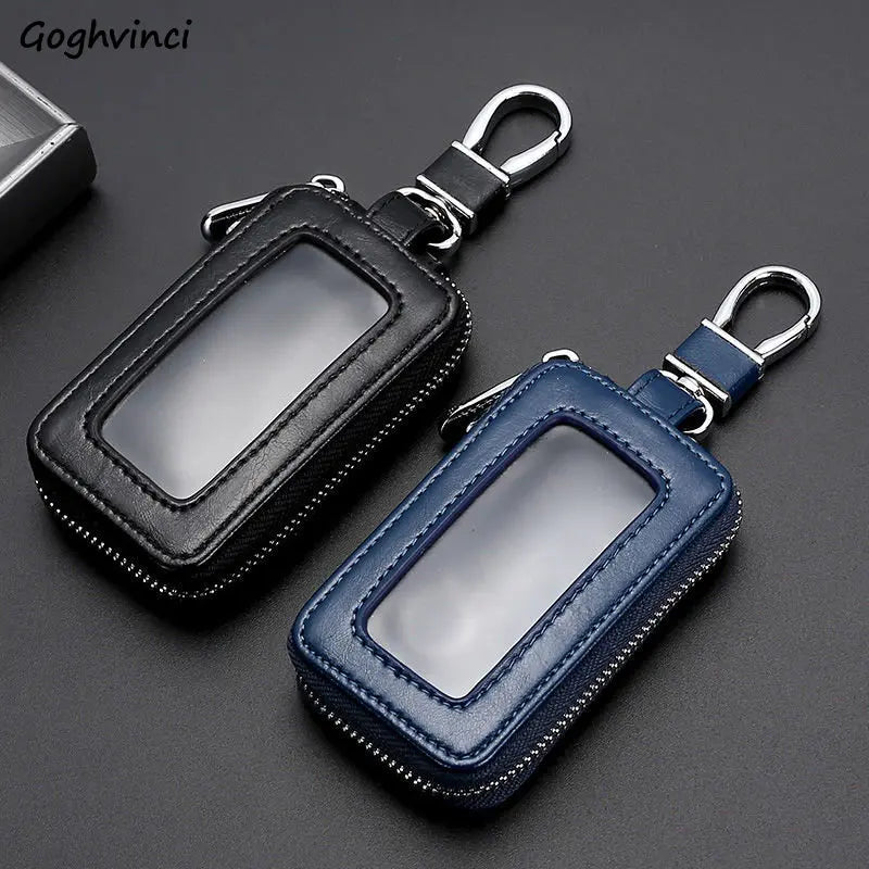 Vintage Patchwork Key Wallets Zipper Car-key Holder Case