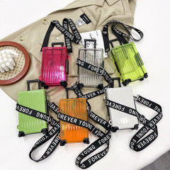 Kids Girls PVC Transparent Crossbody Shoulder Bag for Women Handbag Purse