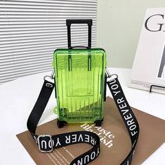Kids Girls PVC Transparent Crossbody Shoulder Bag for Women Handbag Purse