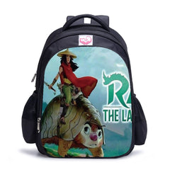 Kid Raya The Last Dragon Backpack For Teens 13/16inch Girls Boys School Bags