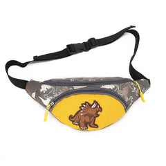 Kid Waist Bag For Girl Boy Fanny Cartoon Dinosaur Chest Bag