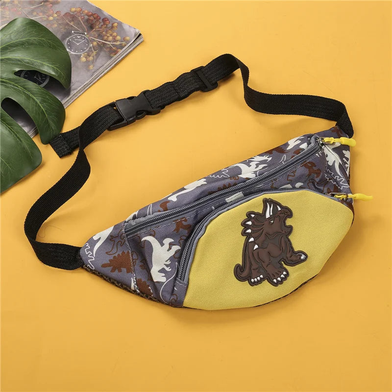 Dinosaur Waist Bag For Kids Fanny Pack Belt Pouch