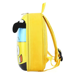 3D Car Shape School Backpack for Kids