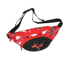 Kids Dinosaur Waist Bag Fanny Cartoon Chest Belt Money Pouch
