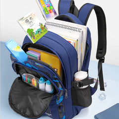 Kids Backpack School Bags Boys Orthopedic Waterproof Primary Schoolbag Book Bag