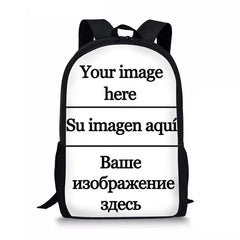 Kids Backpack Eagle Phoenix 3D Print School Bag for Boys Girls