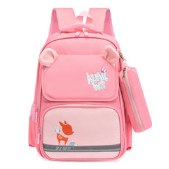 Kids Backpack Primary School Bags Orthopedic Waterproof Big Book Bag