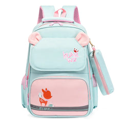 Kids Backpack Primary School Bags Orthopedic Waterproof Big Book Bag