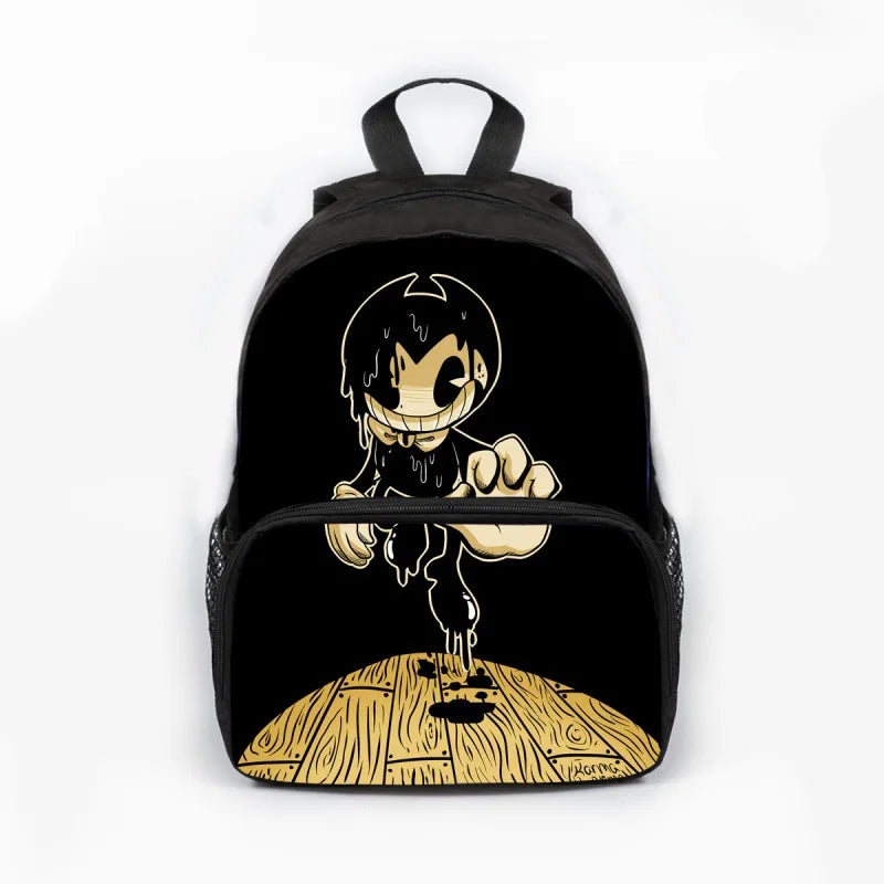 Kids Bendy Kindergarten Schoolbag Ink Machine Bag
