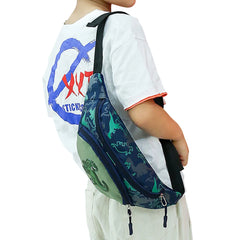 Kids Dinosaur Waist Bag, Cute Crossbody Purse for Outdoor Activities