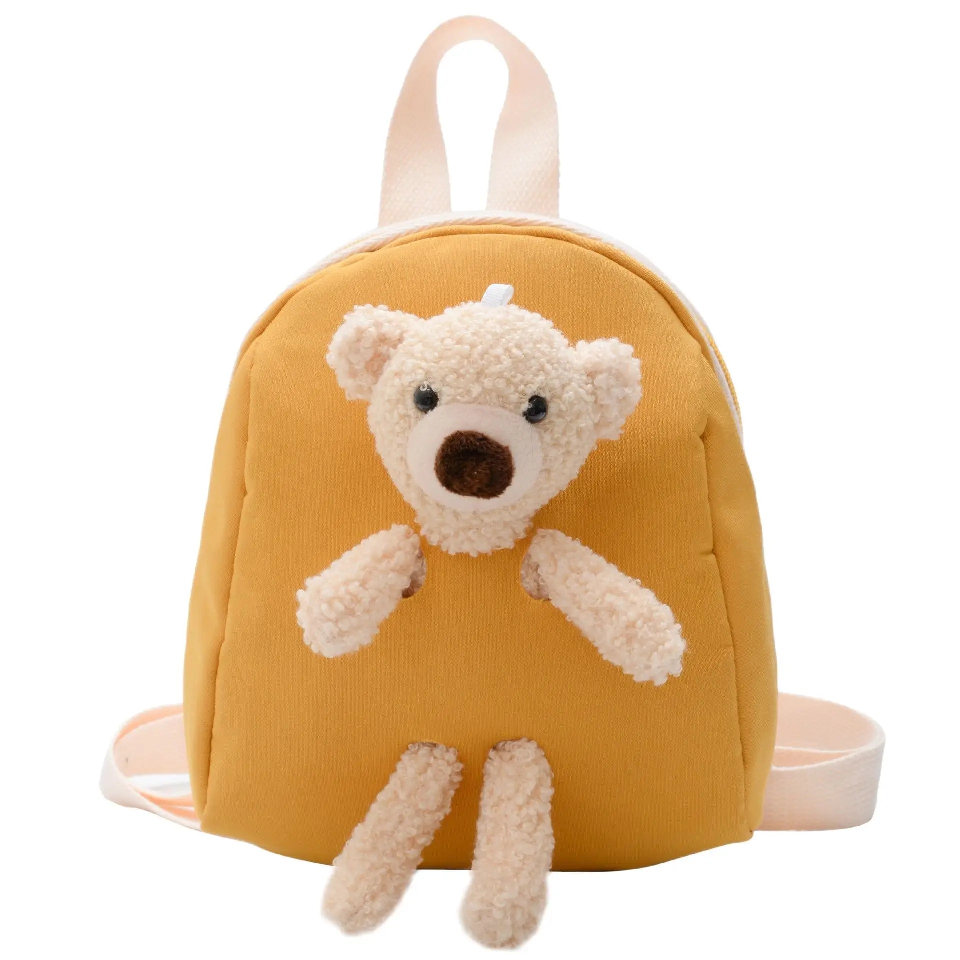 Children Plush Backpack Cartoon Lovely Baby Toddler School Bag