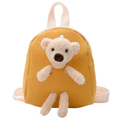 Children Plush Backpack Cartoon Lovely Baby Toddler School Bag