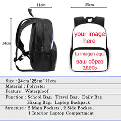 Cartoon Firetruck Backpack for Kids 3-6 Years Old
