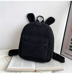 Kids Bear Backpack Embroidered Portable Children Travel Rucksack