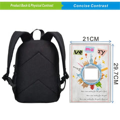 Kids FNF Backpack Music Rhythm Game Kindergarten Bag Boys Girls Bookbags