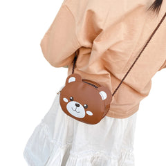 Kids Girl Crossbody Bags Cartoon Animal Coin Purse Handbag
