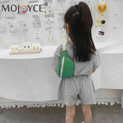 Girls Casual Fanny Waist Bag Canvas Chest Belt Pack Zipper Shoulder Crossbody Po