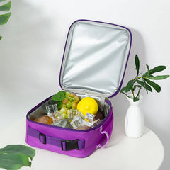 Sequins Insulated Lunch Bag for Kids Women
