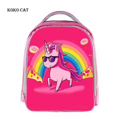 Kids Unicorn Printed School Bag for Girls Children Toddler Book Bag