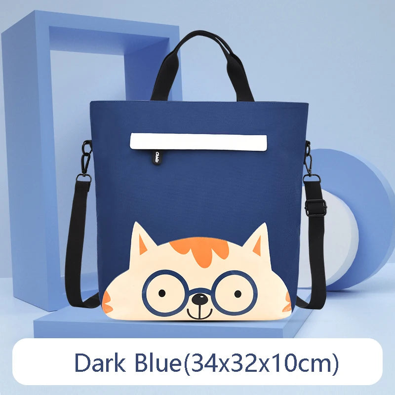 Kids Schoolbag Portable Children Travel Bag Lunchbag Students Handbag