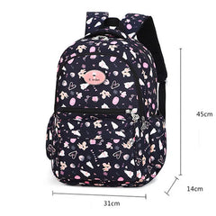 Kids Printing Backpacks Schoolbag Waterproof Children School Bags For Girls