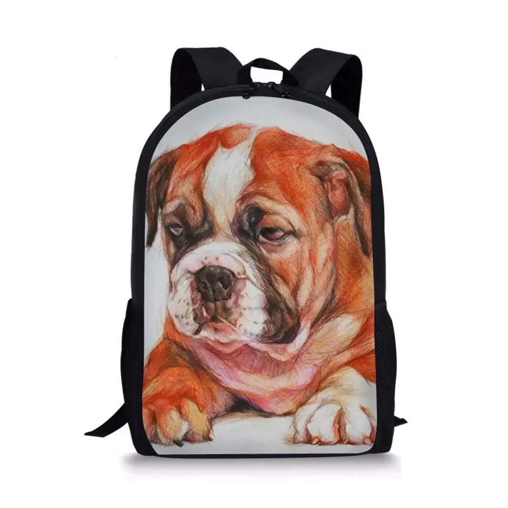 Bulldogs Kids School Backpack