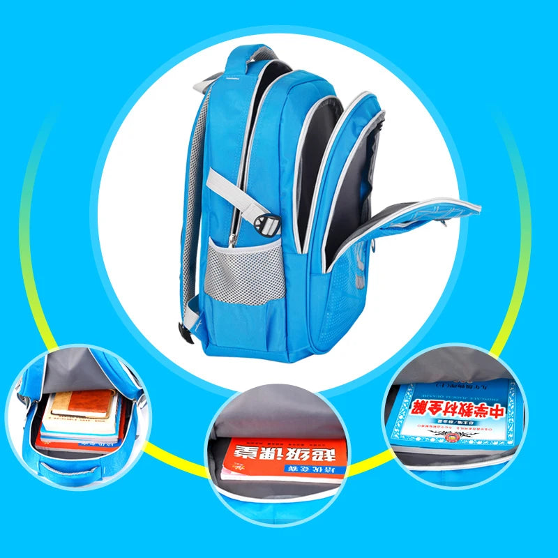 Waterproof Children Backpack Teenager School Backpack Girls Boys School Bagpack