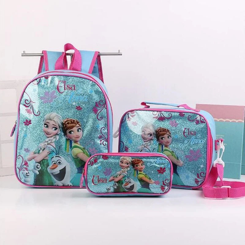 Spider-Man Boys Cartoon Schoolbag Baby Backpack 3 pcs/sets