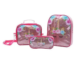 Spider-Man Boys Cartoon Schoolbag Baby Backpack 3 pcs/sets