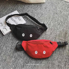 Kids Waist Pack Eyes Chest Bag Boy Girl Adjustable Fanny Children's Sh